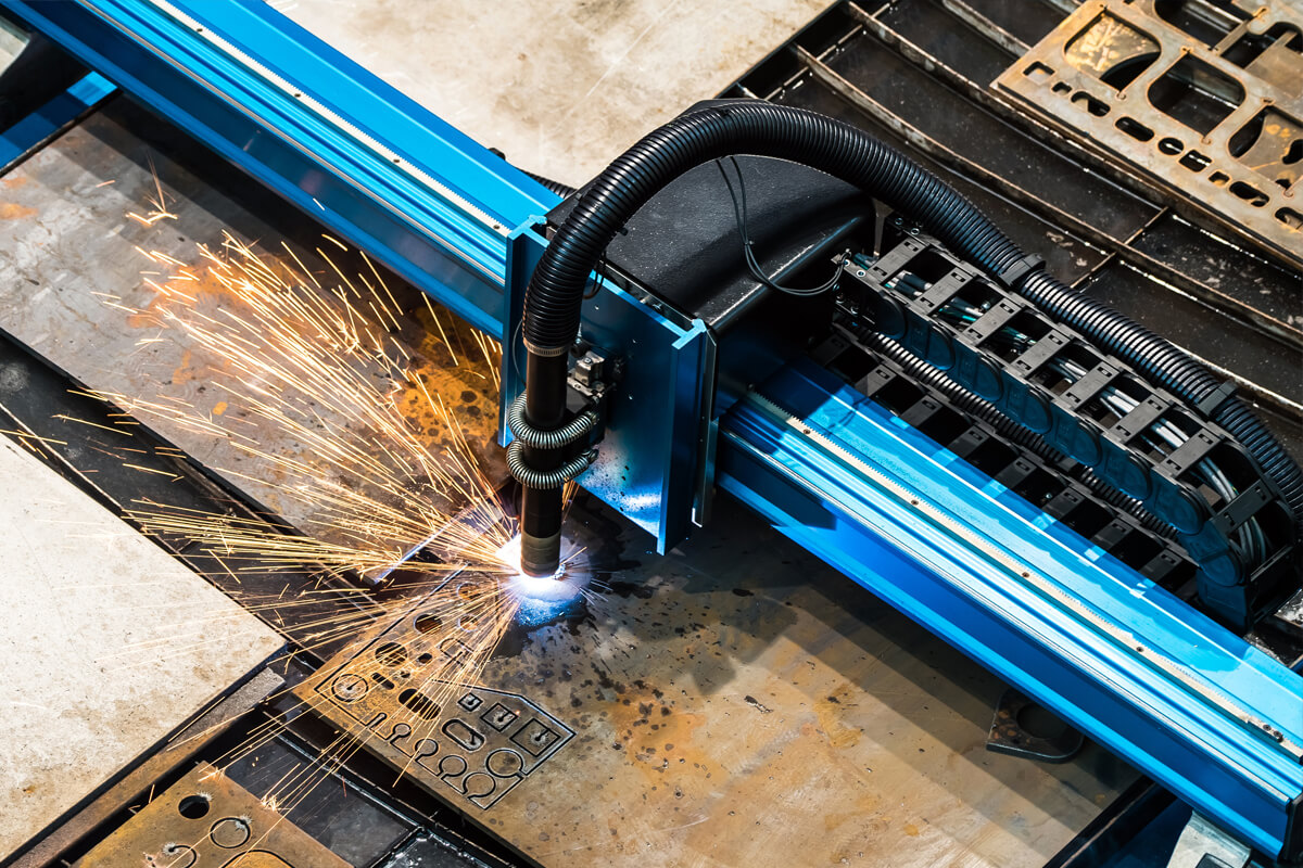 Laser cutting and folding